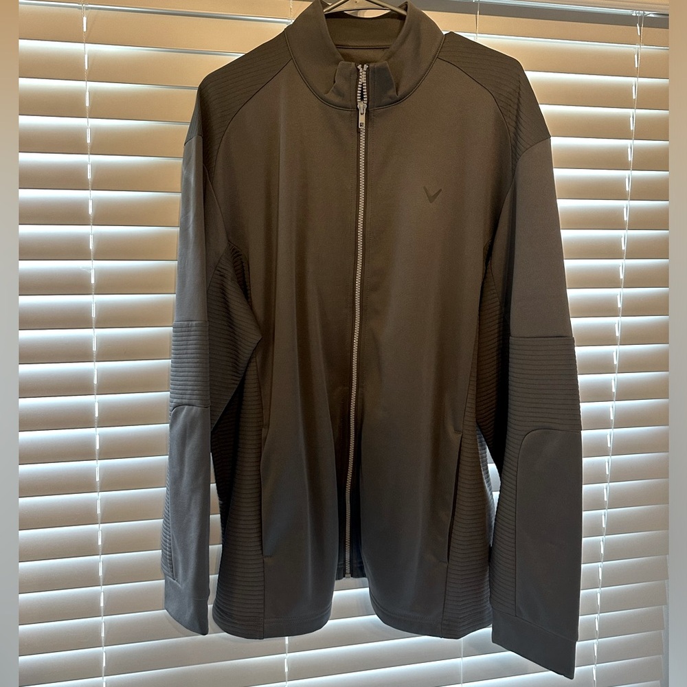 Callaway Men’s Gray Full Zip Jacket